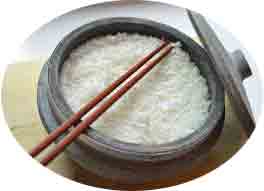 Pote para cocer arroz
